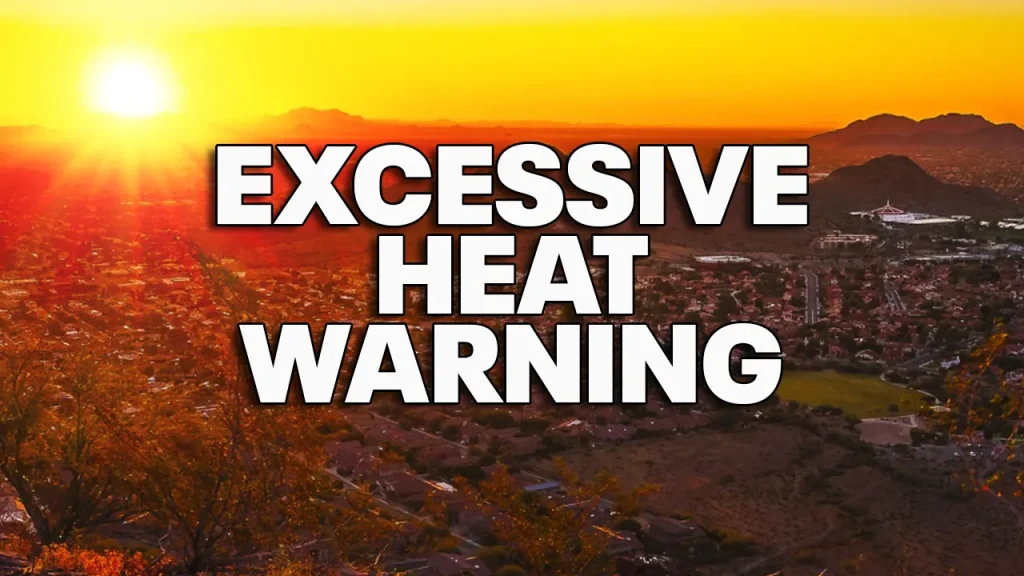 National Weather Service Weather Alert: Extreme Heat Warning Issued Today